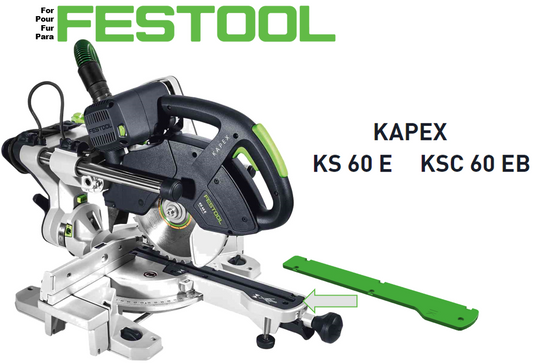 Pour scie à onglets radiale Festool Kapex KS 60 KSC 60 : pare-éclats