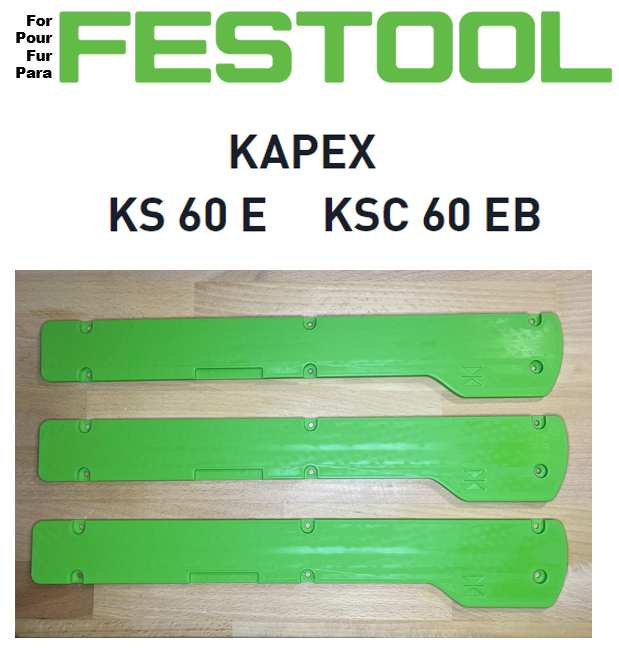 Pour scie à onglets radiale Festool Kapex KS 60 KSC 60 : pare-éclats